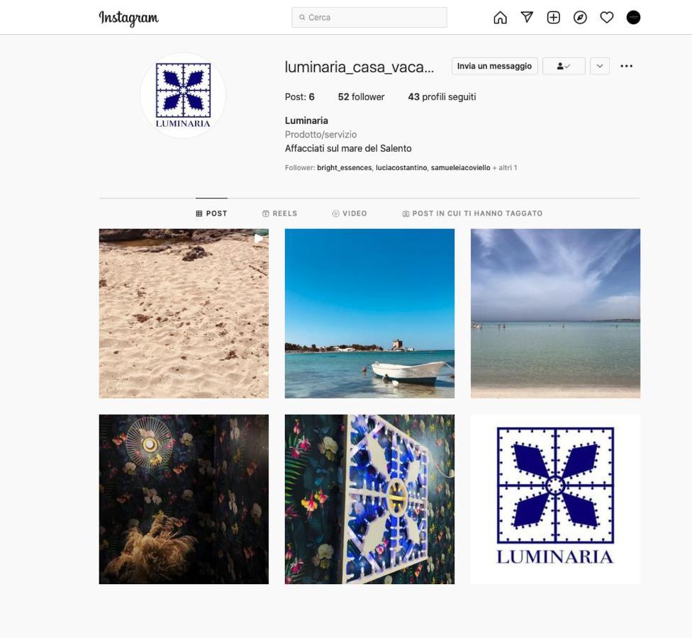 הוילה סנט'איזידורו "Luminaria" Casa Nuova In Salento Fronte Mare!!! מראה חיצוני תמונה